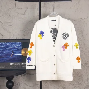 High Quality Aaa Chrome Hearts Leather Long-Sleeved Shirts For Autumn