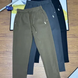 Designer Ralph Lauren Sweatpants Red Unrestricted Movement Simple And Versatile Exquisite Workmanship Style Embroidery