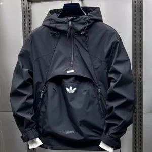 High Quality Reps Adidas Outerwear Black Spring Autumn