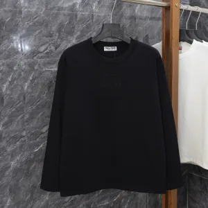 Luxury Miu Miu Cotton Long Sleeves