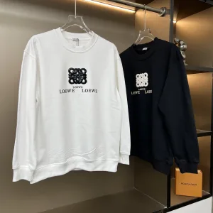 Luxury AAA Loewe Sweatshirt Ash Silk