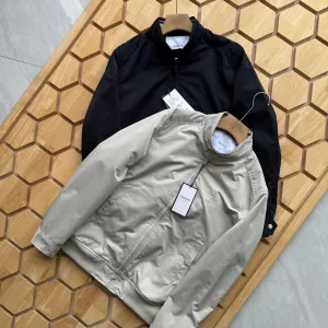 Designer Hazzys Coat Ash Woven Fabric Urban Style Spring Autumn