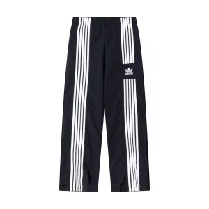 Reps Super Clone Adidas Wide-Leg Pants Red Polyester Lace Embroidery Heavy