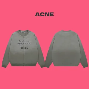 Super Clone AAA Acne Studios Jacket Red Cotton Pure Denim