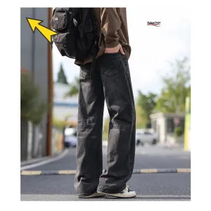 Luxury Designer Balenciaga Jeans Red Cotton Street Style