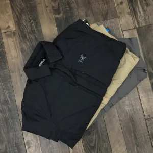 High Quality Archaeopteryx Outerwear Black Cotton Polyester Fiber Sophistication Embroidery