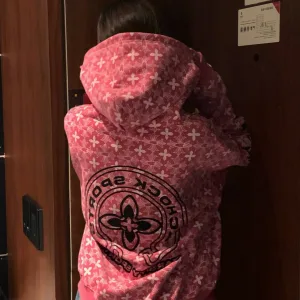 Designer Chrome Hearts Outerwear Pink Cotton Pure Jacquard Autumn