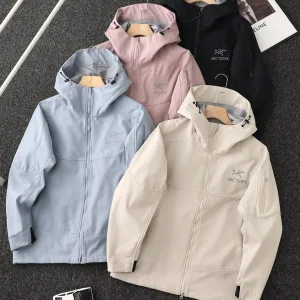 AAA Super Clone Archaeopteryx Jacket Blue Polyester Nylon Spandex Fiber Sturdy And Durable Spring Autumn