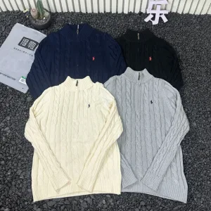 AAA Ralph Lauren Sweater Red Simple And Versatile Easy To Match Winter