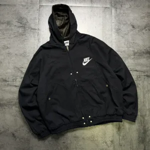 High Quality Designer Nike Coat Red Cotton Pure Imitation Leather Twill Fabric Denim Embroidery