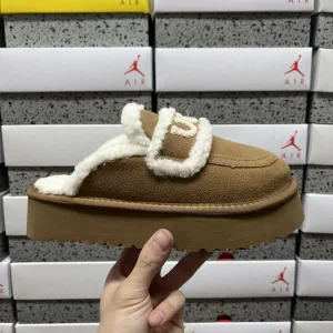 Super Clone Ugg Slippers Red