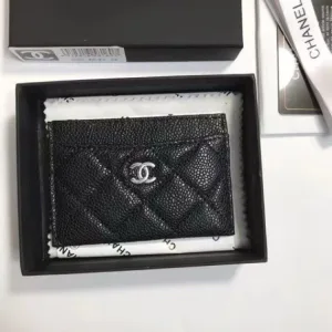 Reps Chanel Card Holder Color Top-Grain Cowhide