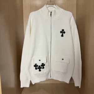 Designer Aaa Chrome Hearts Silk Outerwear For Autumn