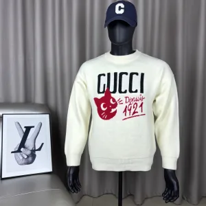 Luxury Gucci Long-Sleeved Shirt Black Wool Jacquard Pattern