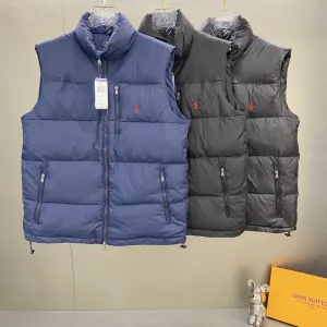 Reps Luxury Ralph Lauren Vest Blue Down