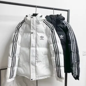 AAA Adidas Coat Red Cotton Down Winter