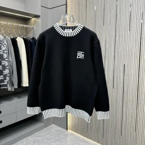 Luxury Aaa Loewe Cashmere Sweater For Autumn