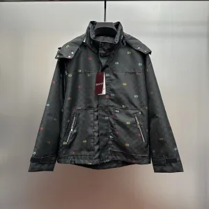 Aaa Gucci Jacquard Windproof Jacket For Autumn
