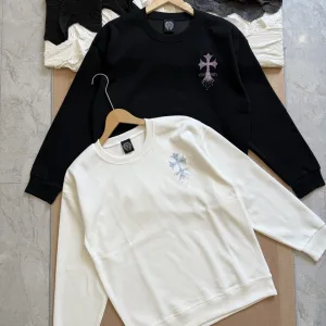 Designer Chrome Hearts Hoodie Ash Cotton Soft And Gentle Spring Autumn Winter Crisp Silhouette