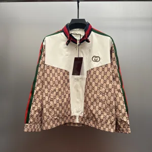 High Quality Designer Gucci Canvas Outerwear