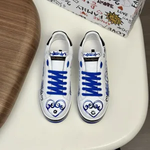 High Quality Luxury Dolce & Gabbana Calfskin Sneakers