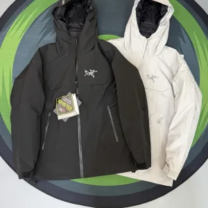 Reps AAA Archaeopteryx Outerwear Red Gore-Tex Goose Down Nylon Mesh Fabric Winter Hidden Pocket