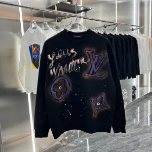 AAA Louis Vuitton Sweatshirt Ash Silk