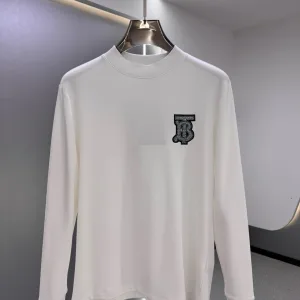 1:1 Burberry Cotton Base Layer Shirt For Fall