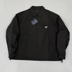 AAA Designer Prada Outerwear Red Outdoor Workwear Lightweight Spring Metal Logo