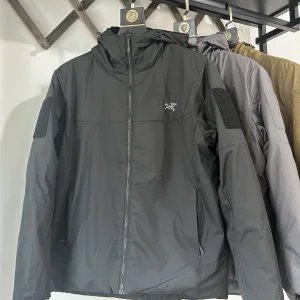 Designer Archaeopteryx Cotton-Padded Coat Red Cotton Down Polyester Nylon Spandex Light Hiking