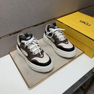 Luxury Fendi Casual Shoes Color Mesh
