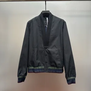 Luxury Louis Vuitton Jacquard Jacket