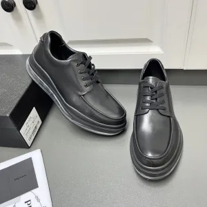 1:1 Prada Abs Leather Shoes