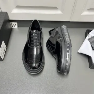 1:1 Prada Abs Leather Shoes
