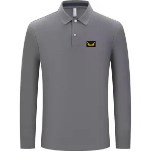 High Quality Dior Cotton Long-Sleeved Polo Shirt For Autumn