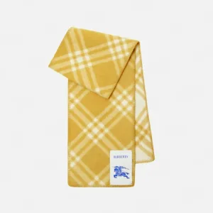 Super Clone Reps Burberry Scarf Yellow Wool Cashmere Winter