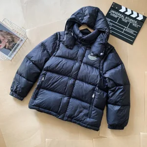 High Quality Moncler Coats Black Goose Down Winter