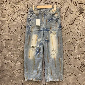 Super Clone Balenciaga Trousers Blue