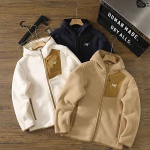 Super Clone Archaeopteryx Outerwear Blue Wool Fleece Urban Commuting Light Outdoor Spring Autumn Winter