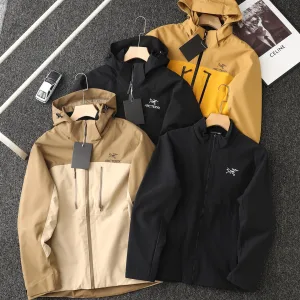 Reps Luxury Archaeopteryx Outerwear Yellow Fleece Outdoor Windproof Autumn Winter Three-Proof Fabric