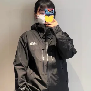 Super Clone The North Face Outerwear Red Windstopper Daily Commute Outdoor Windproof Spring Summer Autumn Embroidery Color Blocking Multiple Splicing Cuffs