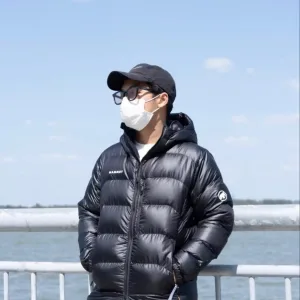Super Clone Luxury Mammut Outerwear Red Goose Down Fleece Mesh Winter Side Pockets Zippered Pocket