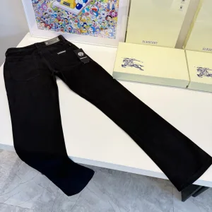 Designer Chrome Hearts Jeans Red
