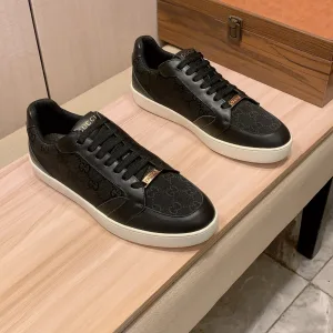 Luxury Gucci Cowhide Casual Shoes