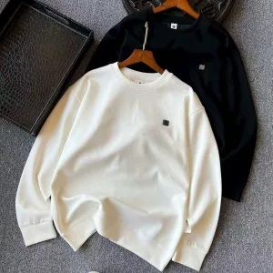 Reps Givenchy Sweatshirt Red Cotton Silk Acrylic Milk Honeycomb Weave Simple Design