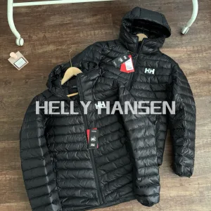 Reps High Quality Helly Hansen Jacket Black Goose Down Winter