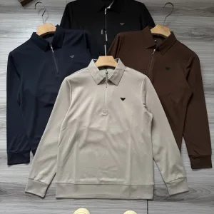 High Quality Reps Armani Long-Sleeved Brown Nylon Spandex