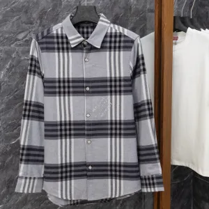 Luxury High Quality Louis Vuitton Plaid Coat