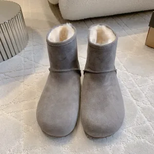 Luxury Ugg Cowhide Casual Shoes