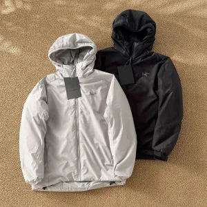 Super Clone Reps Archaeopteryx Outerwear Red Polyester Nylon Spandex Fleece Woven Fabric Rock Climbing Slim Fit Patch Zippered Pocket